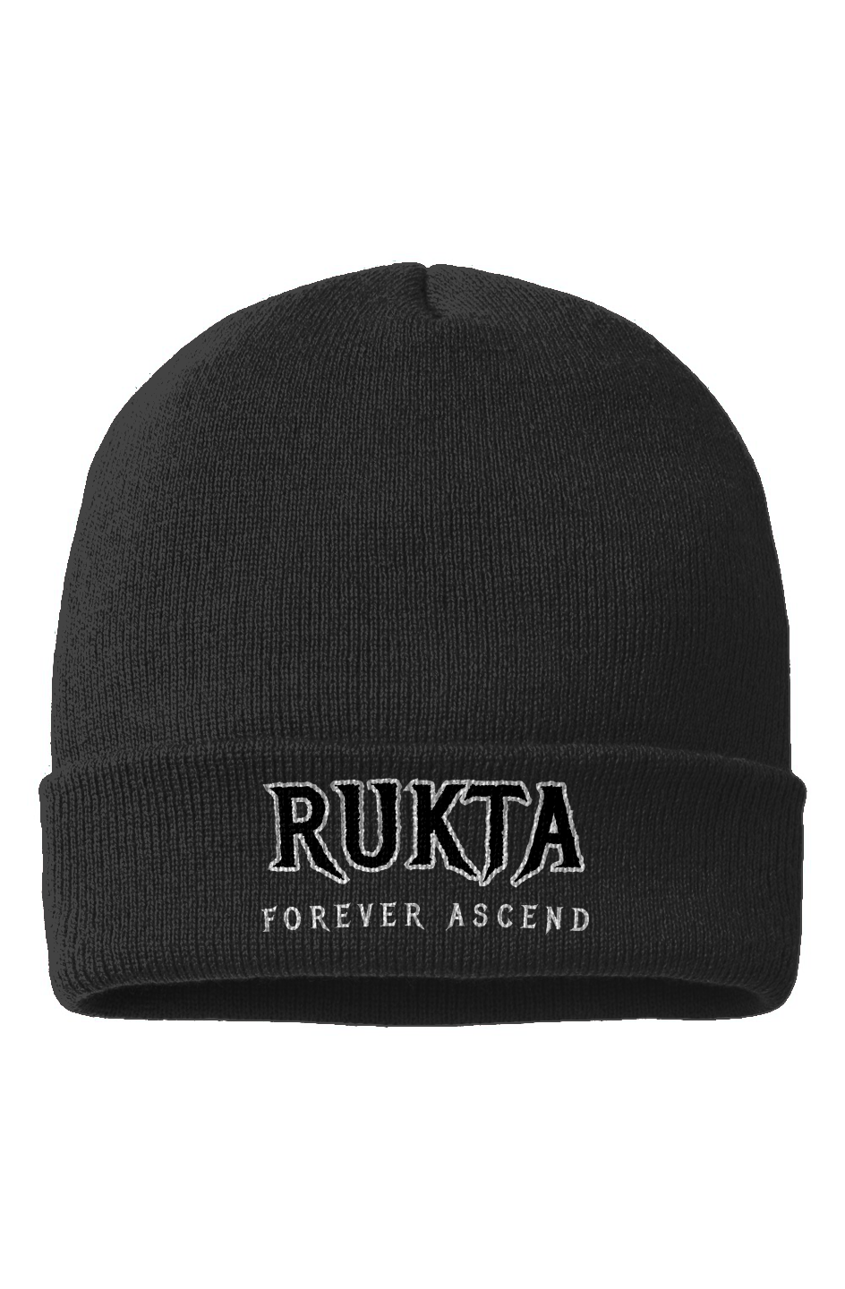 Rukta Gen I B/W Cuffed Beanie